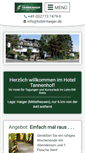 Mobile Screenshot of hotel-haiger.de